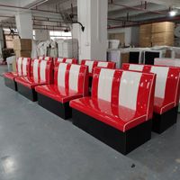 (SP-KS269) mobili moderni personalizzati divani posti a sedere set cabine ristorante per caffetteria