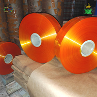 Étiquette thermorétractable en PVC personnalisée pour bouteille de boisson, jus, eau, shampoing, détergent, emballage, film thermorétractable
