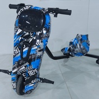 Mini trottinette électrique de drift 36V haute puissance 360 °   Trottinette électrique à dérive pour enfants, trike électrique à dérive