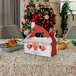 <b>Christmas</b> gift packaging <b>box</b>, <b>Christmas</b> handheld gift <b>box</b>, customizable according to your needs - Product Image 4