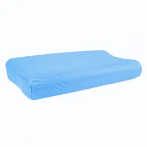 Hot Sale 4D Air Fiber Washable Material Wave Shape Pillow For Sleeping Orthopedic Pillows