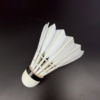 Volant de badminton SNOWPEAK SP-05 de qualité A+, tête en liège à 2 couches, plumes de canard Cigu de qualité supérieure, pour tournois et entraînements de club