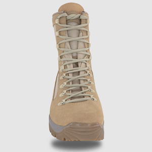 Bottes de service DFL01 Desert Fox personnalisées, mi-hautes, en cuir de vachette et daim, qualité professionnelle, durables, couleur kaki foncé - Product Image 4