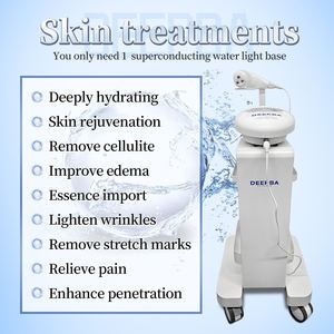 Dispositivo Facial EMS Microcorriente Superconductora <span class=keywords><strong>Hydracare</strong></span>, Máquina de Cuidado de la Piel Antiarrugas con Dermoelectroporación y Vibración de Escritorio - Product Image 4