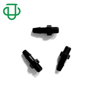 JU Pipe Fitting Nylon Threaded External Straight Hose Connector 10-32UNF 1.6-3.2mm <b>Plug</b> In <b>Adapter</b> - Product Image 3