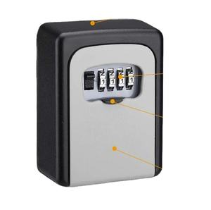 Boîte de rangement murale pour clés, organisateur de sécurité avec code, sans coffre-fort domestique, décoration - Product Image 1