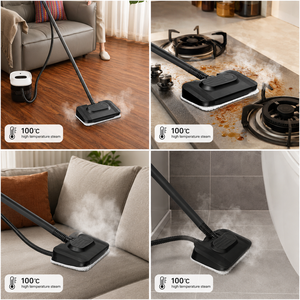 Wholesale Portable Steam Cleaning Machine 220V 2500W 3BAR Steam Pressure 1600ml Water Tank 3 Adjustable Modes Steam <b>Mop</b> OEM ODM - Product Image 5