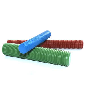 Bulloni a filettatura completa personalizzati, anodizzati colorati, con estremità rivestite in PTFE, bulloni con filettatura Acme, barre filettate con dadi - Product Image 2