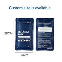 Bingfan Produits de Santé – Pack de Thérapie Chaud/Froid Personnalisé 230x130mm – Compresse de Gel Glacé Certifiée Classe I pour Soulagement de l'Arthrite et Relaxation