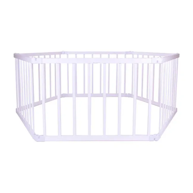 Modern Simple Children's Protective Fence Household Foldable Wood Playpen