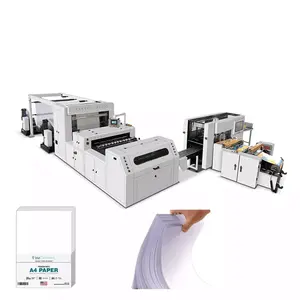 Best quality Cheaper Automatic A4 and A3 paper cutting packaging machine