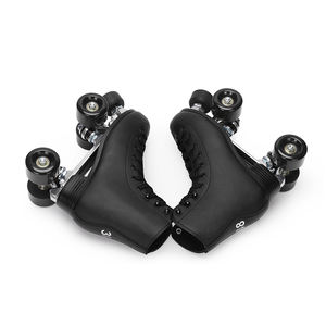 Patines Quad Profesionales <span class=keywords><strong>de</strong></span> Cuatro <span class=keywords><strong>Ruedas</strong></span> para Exteriores, Zapatos Tradicionales para Alquiler en Pistas <span class=keywords><strong>de</strong></span> Hielo - Product Image 6