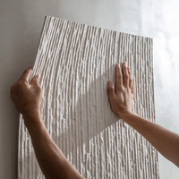 Revêtement mural flexible en pierre écologique sans formaldéhyde, léger en MDF, pour salle de sport, extérieur, façade, rénovation