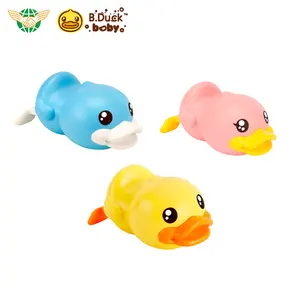 Nouveau sous licence B.Duck Toys Girls Toys 2 Pack par boîte en plastique flottant Wind up B. Jouet de bain de canard pour enfants