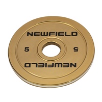 Ensemble de plaques en titane personnalisées haute performance, plaques en acier calibrées de 5 à 25 kg, entraînement de musculation en salle de sport