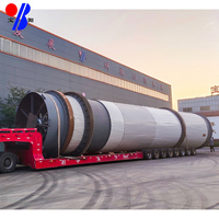 Séchoir rotatif BAOYANG à tambour, moteur à engrenages, en acier inoxydable, chauffage indirect, haute productivité, équipement de traitement alimentaire avec roulements