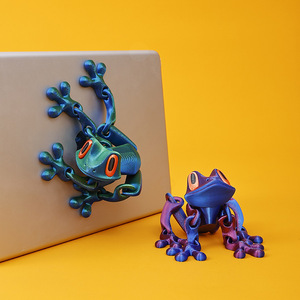 Vashine - Ranas Impresas en <span class=keywords><strong>3D</strong></span> al por Mayor, Animales Magnéticos de Plástico Impresos en <span class=keywords><strong>3D</strong></span> Personalizados, Juguetes Infantiles de Moda, Proveedores OEM - Product Image 3