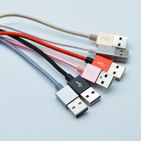 Cable de Carga Rápida USB Tipo-C con Trenzado de Nailon de 1M/2M para Teléfonos y Bancos de Energía