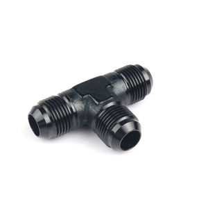 Neuer <span class=keywords><strong>Aluminium</strong></span> AN3 AN4 AN6 AN8 AN10 AN12 Flare-T-Stück-Verbinder, männlicher Adapter, eloxiert, für Öl- und Kraftstoffschläuche - Product Image 2