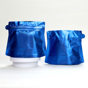 En Stock: 50 Bolsas de Café de 100g, 150g, 250g, 500g con Válvula, Fondo Plano Ecológico, a Prueba de Humedad, de Alta Calidad, para Regalo, de Papel Kraft y Aluminio - Product Image 3