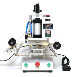 Hot Foil Stamping Machine 300W 500W Heat Press Machine Manual Embossing Bronzing Machines Used for Leather PVC Papers Embossing - Product Image 1