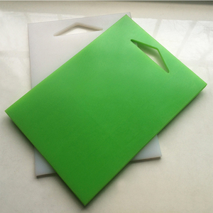 Tabla de cortar redonda de plástico de calidad alimentaria UHMWPE de 0,5 pulgadas de espesor - Product Image 1