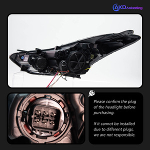 Đèn Pha Kiểu Dáng Xe Hơi AKD Cho Đèn Pha Hyundai <span class=keywords><strong>Elantra</strong></span> 2011-2016 Đèn <span class=keywords><strong>LED</strong></span> Nâng Cấp Và Sửa Đổi Đèn Chạy Ban Ngày Phụ Tùng Ô Tô - Product Image 4