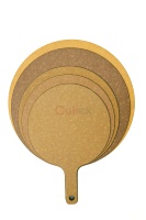 Antibcterial Holz faser Pizza Brot Servier brett für Restaurant Großhandel Lebensmittel qualität Composite Round Pizza Schneide brett