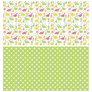 Custom Dinosaurs Polka Dots <b>Pattern</b> Recyclable <b>Paper</b> Roll 100GSM Double Side Coated PE Digital Printing Compatible <b>Paper</b> - Product Image 6