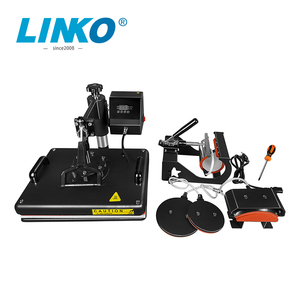 Trung Quốc bán buôn thị trường chuyển giao in ấn 8 trong 1 T-shirt/Mug/Combo Double Sided Máy ép nhiệt cho máy ép nhiệt - Product Image 2