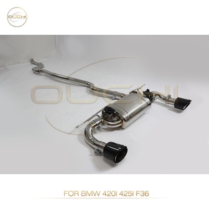 Sistema de escape de acero inoxidable OUCHI Catback de rendimiento para BMW 4 Series 420i 425i <span class=keywords><strong>430i</strong></span> F32 F36 B48 silenciador de motor con válvula - Product Image 4