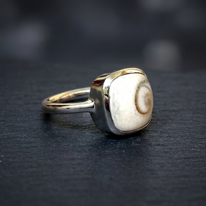 <b>Men</b> & Women Stone <b>Rings</b> <b>Silver</b> Stone <b>Ring</b> White Stone 925 Sterling <b>Silver</b> <b>Ring</b> - Product Image 1