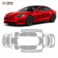 Film de protection de peinture automobile transparent en TPU PPF pré-découpé Carbins, auto-réparateur, résistant au jaunissement, compatible Tesla Model 3 Y, vente en gros, sur mesure