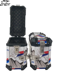 Boîte latérale de <span class=keywords><strong>moto</strong></span> 25L en alliage d'aluminium, boîte de <span class=keywords><strong>selle</strong></span> arrière étanche et antirouille, fabricants vendent des boîtes de rangement personnalisées - Product Image 3