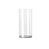 Vase en acrylique transparent de mariage nordique de grand cylindre anti-chute d'usine en gros pour la décoration intérieure fleur au design simple
