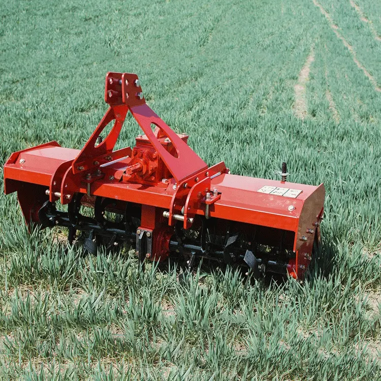 Fabrik liefert direkt traktor getriebene 3-Punkt-Zapfwelle landwirtschaft liche Rotations fräse Großhandel Hochleistungs-Rotations grubber