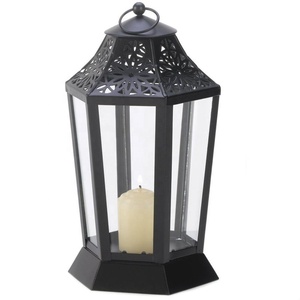 Fabricante mayorista de farol de cristal metálico disponible en color personalizado con bajo MOQ venta directa de fábrica - Product Image 1