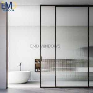 Puerta Corredera Interior de Vidrio con Características de Reducción de Ruido - Product Image 4