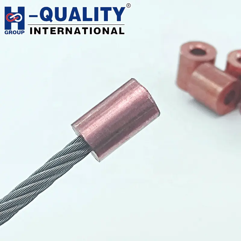 Round Copper Ferrule Copper Button Stops Supplier from China