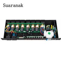 DB2-02 Séquenceur d'alimentation à 10 prises, régulateur de tension, contrôleur d'alimentation, régulateur avec affichage de la tension, protection contre les surtensions, pour le home cinéma