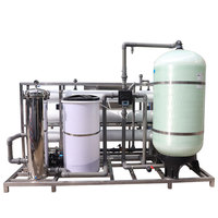Système de dessalement de purificateur d'eau de machine RO industrielle 5T avec filtre de système d'osmose inverse
