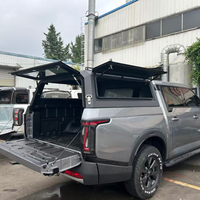Capot de camping-car en alliage d'aluminium/acier pour GWM Dodge Ram Ranger Tacoma BYD Shark, étanche, verrouillable, sans perçage, ajustement personnalisé