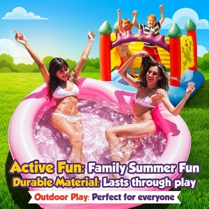 <span class=keywords><strong>Piscina</strong></span> a Forma <span class=keywords><strong>di</strong></span> Cuore <span class=keywords><strong>Rosa</strong></span> per Due Adulti, <span class=keywords><strong>Piscina</strong></span> Gonfiabile a Cuore - Product Image 2