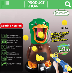 Juego de tiro de pato, bala redonda de plástico - Product Image 2