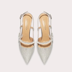 Sandali con Tacco Alto Lilywei, <span class=keywords><strong>Scarpe</strong></span> da Donna Eleganti con Cinturino Posteriore, <span class=keywords><strong>Scarpe</strong></span> da <span class=keywords><strong>Sposa</strong></span> - Product Image 3