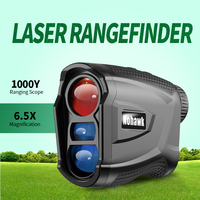 Télémètre de golf professionnel 6,5X avec fonction de verrouillage du drapeau et vibration, télémètre laser magnétique, mesureur de distance, télescope de mesure de distance