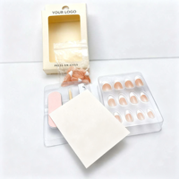 Faux ongles de haute qualité à prix de gros avec colle, OEM ODM, marque privée, ongles artificiels