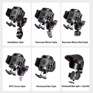 Support de téléphone pour moto Kewig, réglage à 360°, dispositif de libération rapide, <span class=keywords><strong>mini</strong></span> support de téléphone pour scooter électrique, étanche - Product Image 6