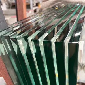 SGP Tempered 6.38mm 6mm 8mm 25mm 12mm 20mm 24mm Colorful Clear Tempered Triple Low E Laminated Glass For Building