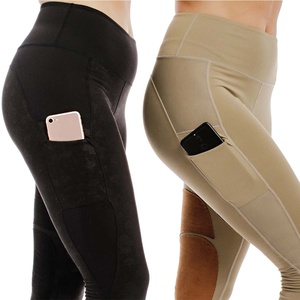 Wholesale PIHA SPORTS Women's Equestrian Jodhpur Riding Breeches <b>Legging</b> Phone <b>Pocket</b> Anti-Bacterial Breathable - Product Image 4